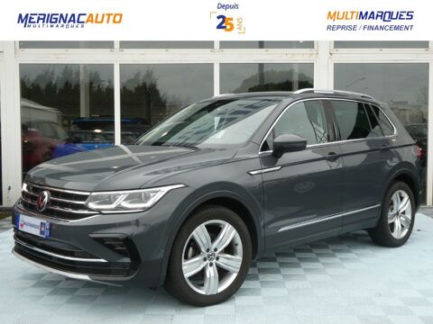 Volkswagen Tiguan II (2) 2.0 TDI 150 DSG 2WD ELEGANCE TOE GPS Camera ACC Hayon 2022 occasion M&eacute;rignac 33700