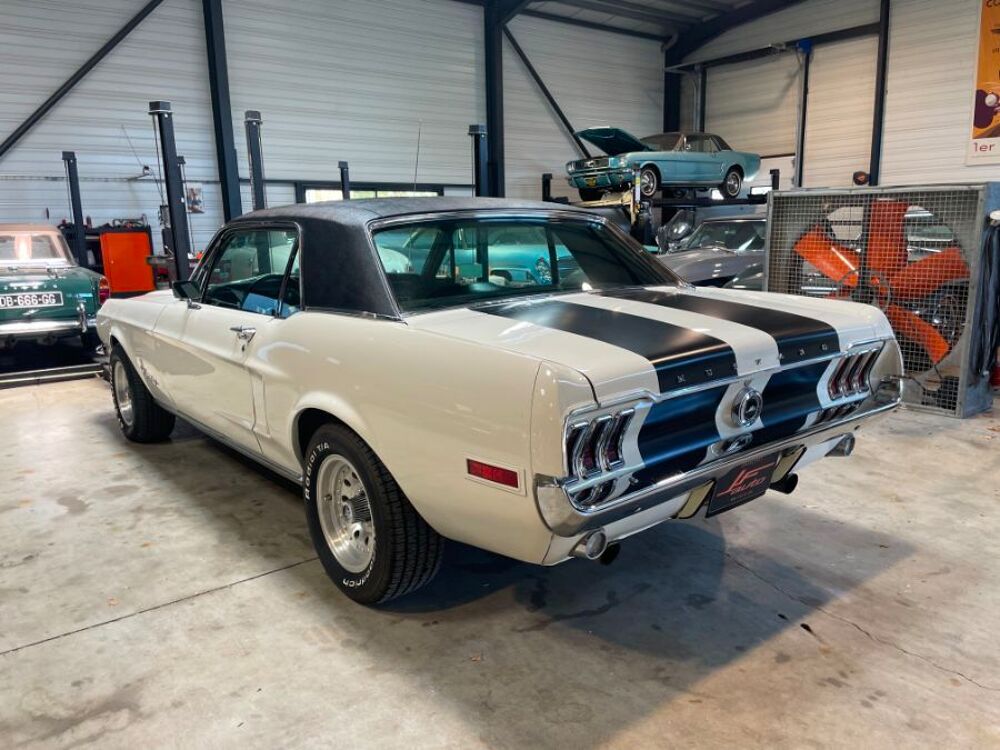 Mustang COUPE V8 302 ci TOIT VINYL CODE 1968 occasion 84150 Jonqui&egrave;res