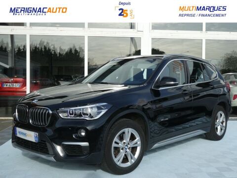 BMW X1 (F48) SDRIVE 18iA 136 BVA X LINE CUIR Hayon EL. 2017 occasion Mérignac 33700