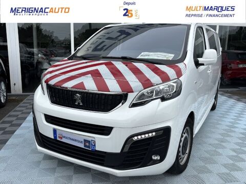 Peugeot Expert FOURGON LONG DC L3 2.0 BlueHDi 120 EAT8 ASPHALT 6PL GPS Atte 2021 occasion Mérignac 33700