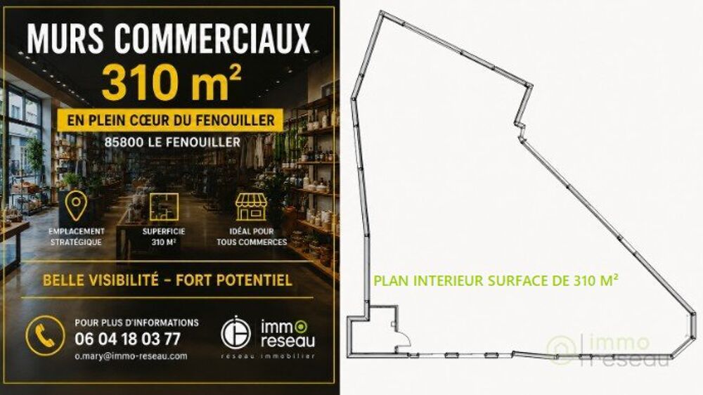   Murs commerciaux 