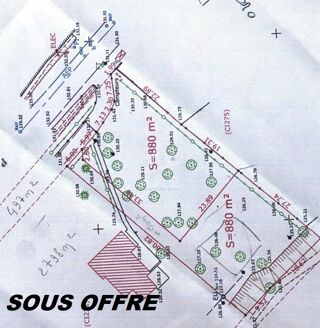  Terrain � vendre 880 m�