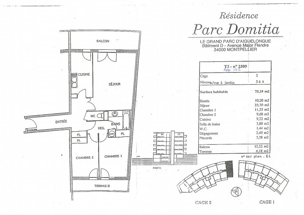 Vente Appartement Appartement Montpellier