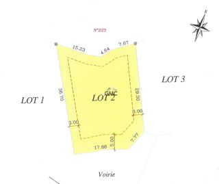  Terrain à vendre 808 m²