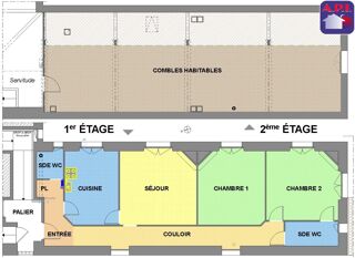  Appartement � vendre 3 pi�ces 75 m�