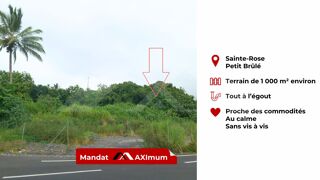  Terrain  louer 1000 m Sainte rose