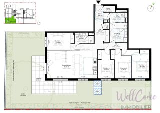  Appartement � vendre 5 pi�ces 120 m�