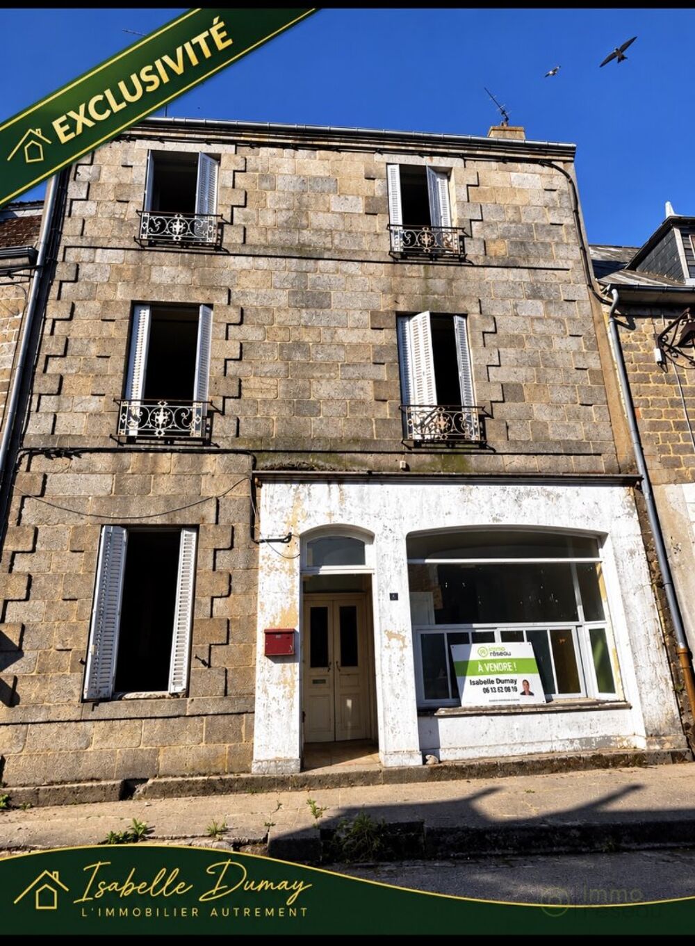 Maison 6 pièces 165 m² · à Chenerailles · 165 m² · 48 500 €