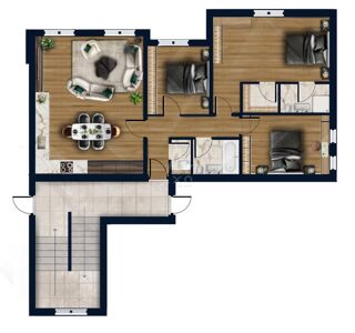  Appartement � vendre 5 pi�ces 95 m�