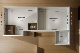  Appartement à vendre 2 pièces 25 m²