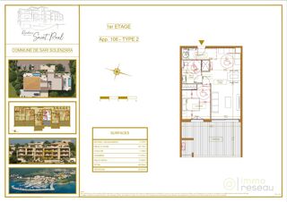  Appartement à vendre 2 pièces 48 m²