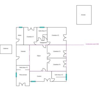  Maison � vendre 7 pi�ces 125 m�