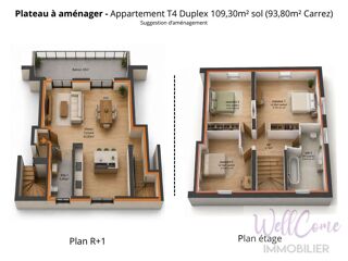 Appartement 4 pièces 96 m² · à Grésy-sur-Aix · 96 m² · 239 000 €