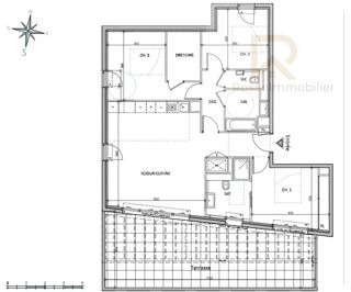  Appartement � vendre 4 pi�ces 94 m�