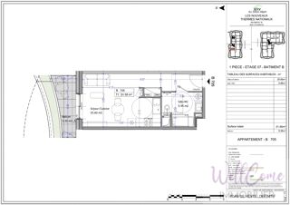  Appartement � vendre 1 pi�ce 31 m�