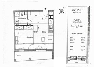  Appartement à vendre 2 pièces 39 m²