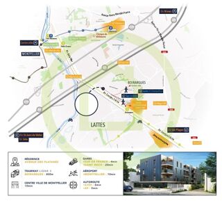  Appartement � vendre 3 pi�ces 58 m�