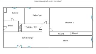  Appartement à vendre 3 pièces 53 m²