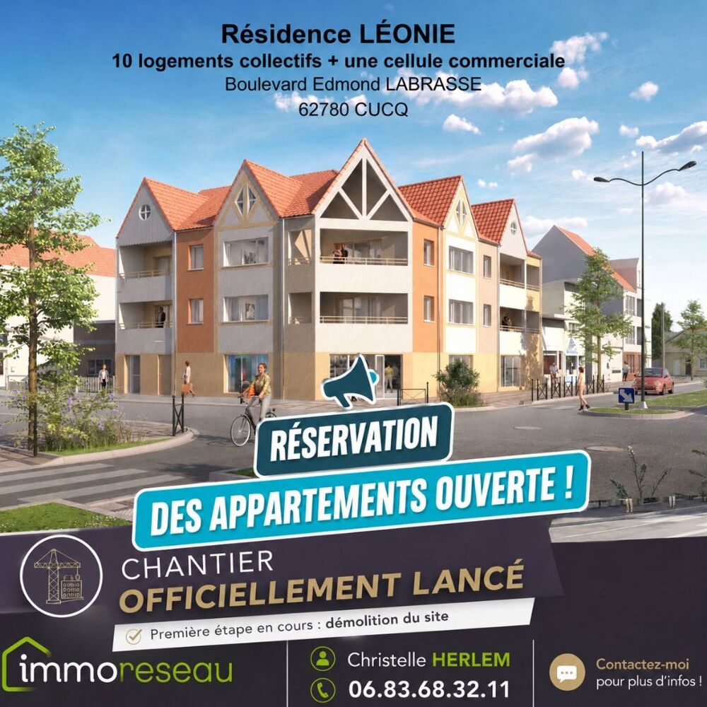 Appartement en frais réduits
