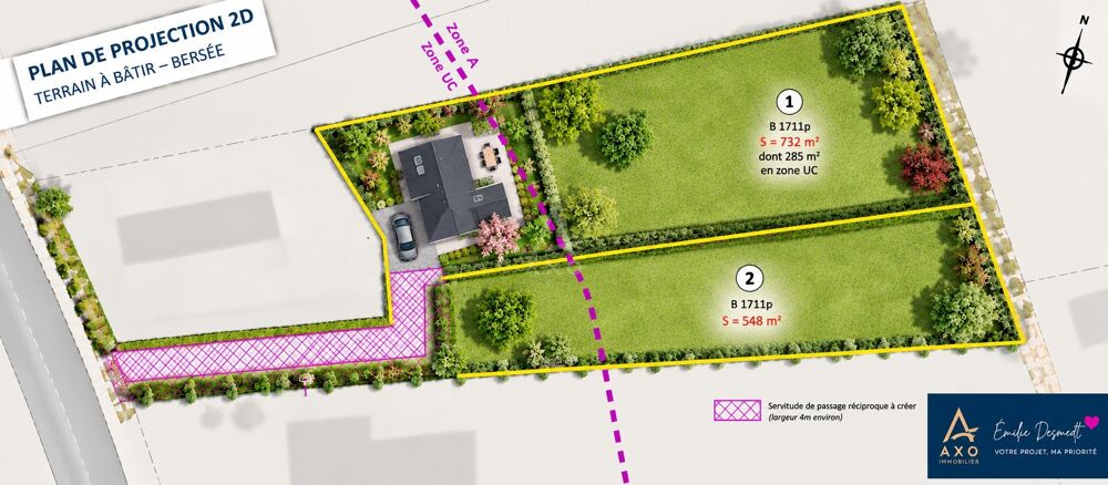Vente Terrain Terrain constructible Bersee