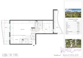  Appartement à vendre 3 pièces 72 m²