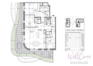  Appartement � vendre 4 pi�ces 116 m�