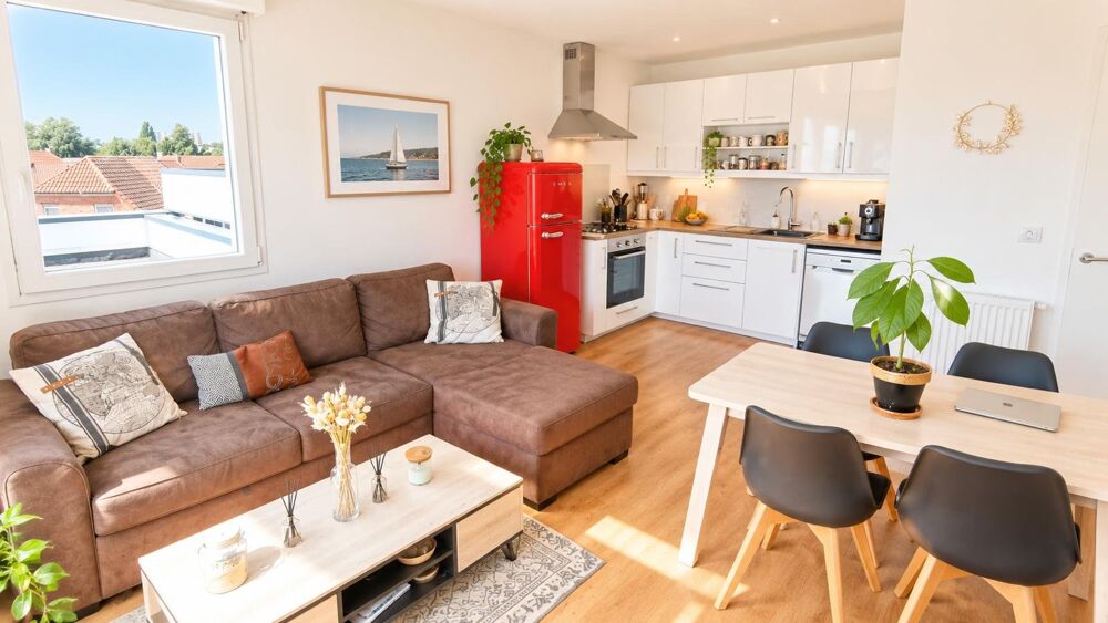 Appartement 3 pièces 62 m² · à Marcq en Baroeul · 62 m² · 262 500 €