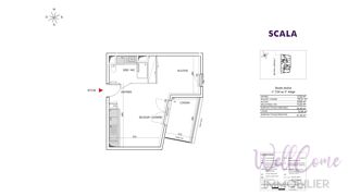  Appartement � vendre 1 pi�ce 34 m�