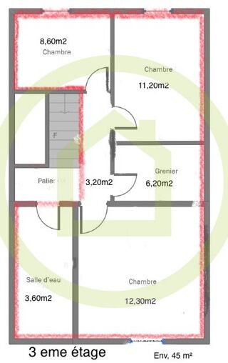  Appartement � vendre 7 pi�ces 170 m�