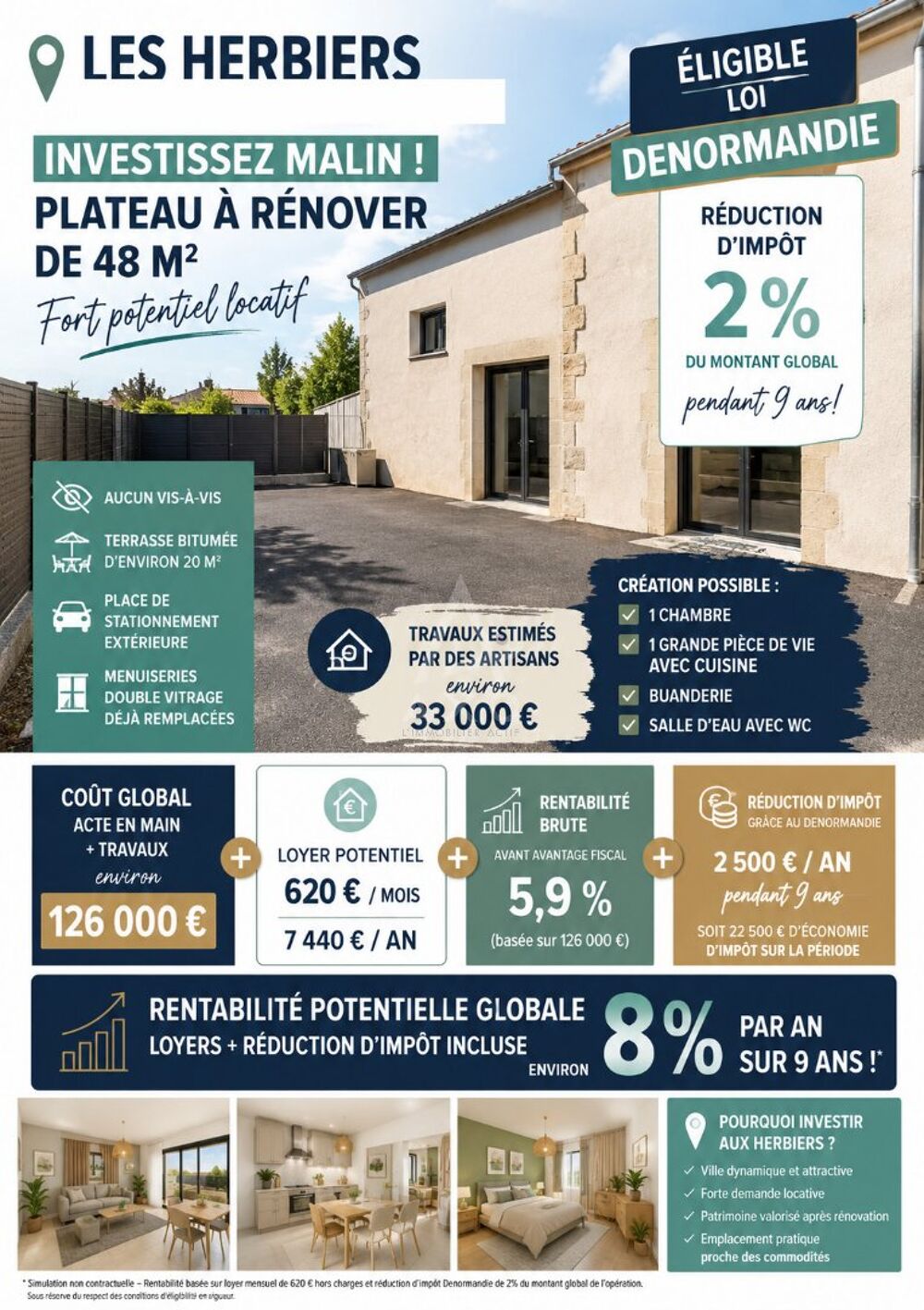 Vente Appartement Appartement à rénover Les herbiers