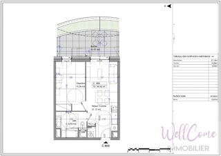  Appartement � vendre 2 pi�ces 40 m�