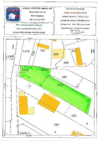  Terrain � vendre 1315 m�