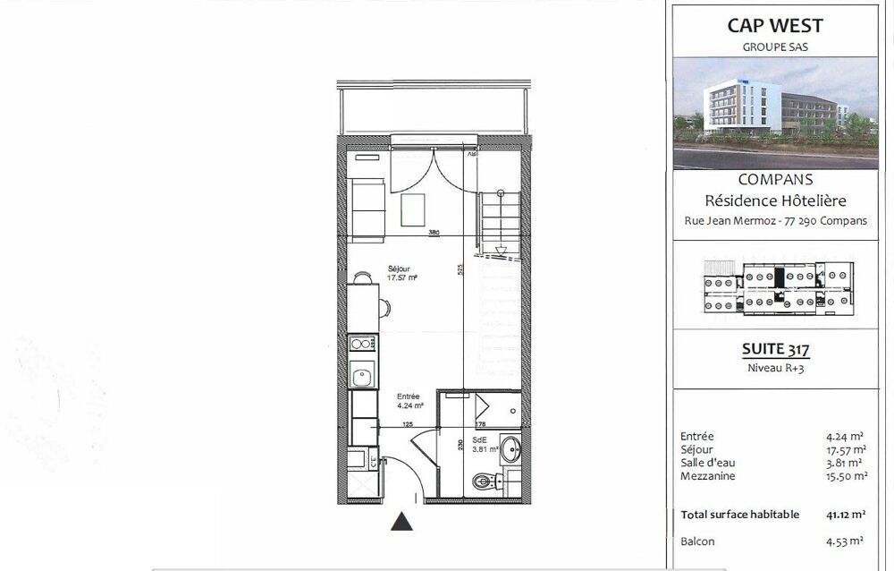 Vente Appartement Résidence Affaires Compans