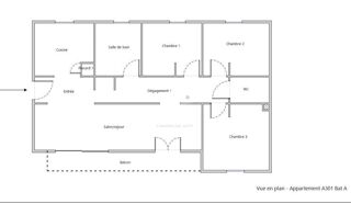  Appartement à vendre 4 pièces 84 m²