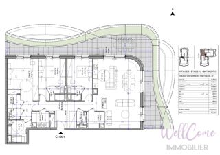  Appartement � vendre 4 pi�ces 138 m�