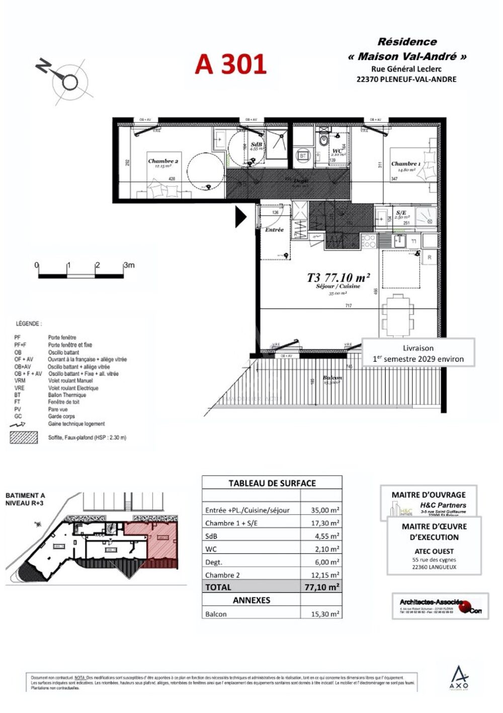 Vente Appartement Appartement neuf Pleneuf val andre