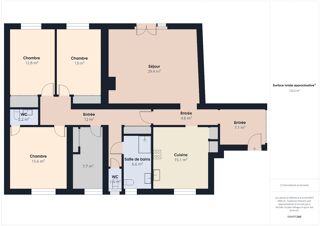  Appartement � vendre 5 pi�ces 136 m�