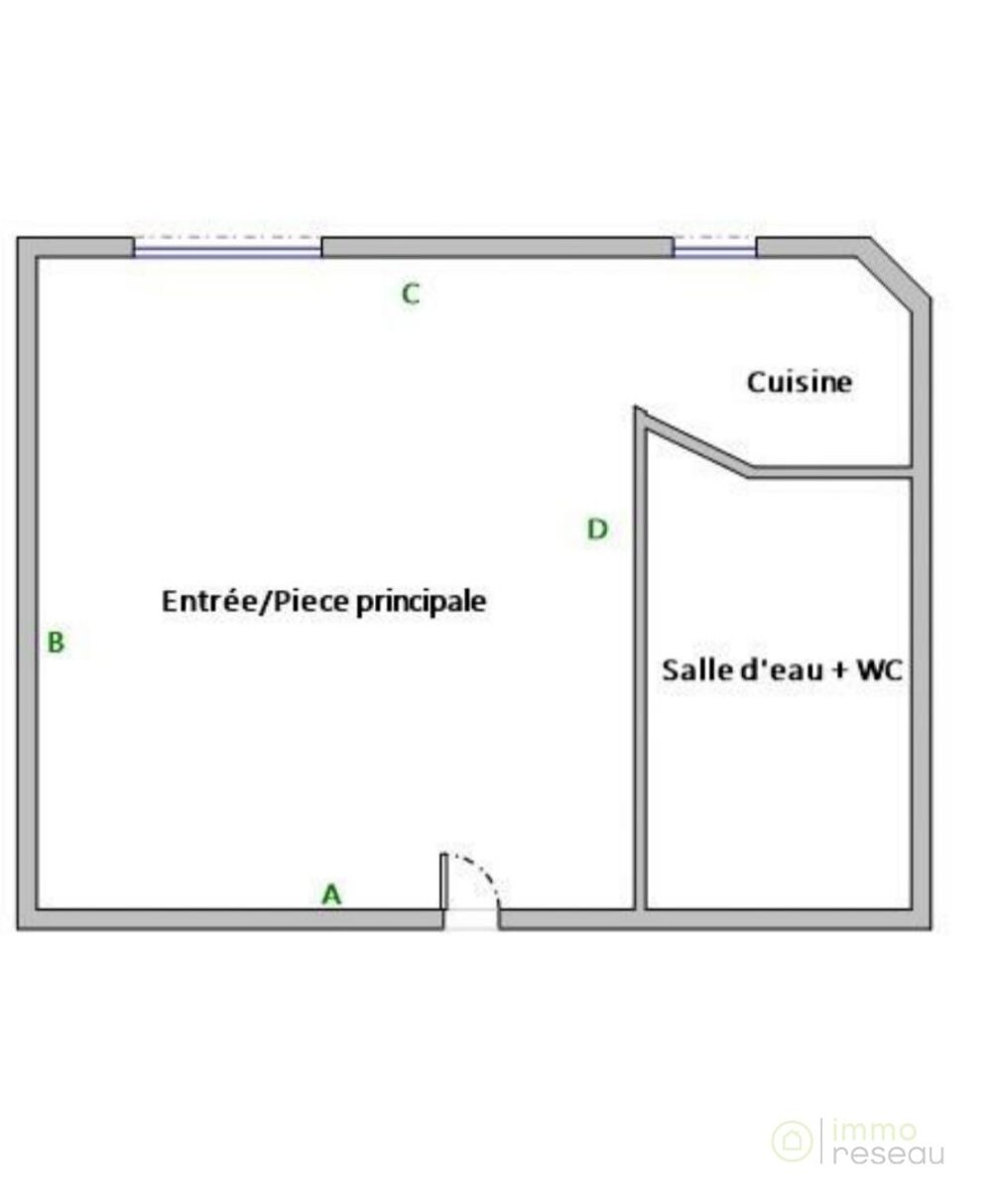 Appartement 1 pièce 14 m² · à Pantin · 14 m² · 106 000 €