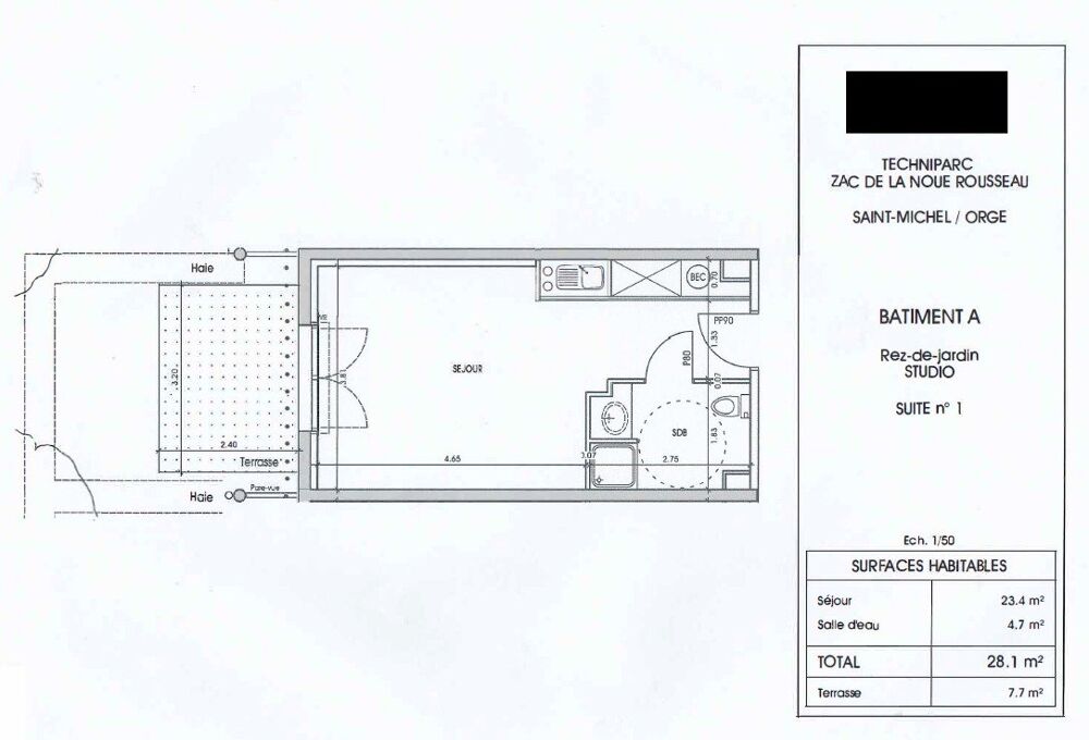 Vente Appartement Résidence Affaires Saint michel sur orge