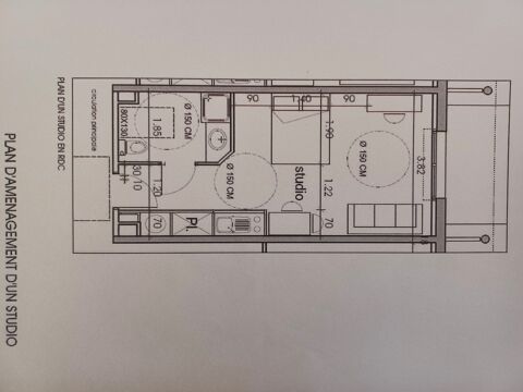   R�sidence Affaires Appartement - 1 pi�ce(s) - 27 m�