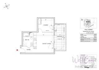  Appartement à vendre 3 pièces 36 m²