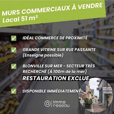 Murs commerciaux 176000 14910 Blonville sur mer