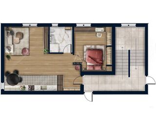  Appartement � vendre 2 pi�ces 58 m�