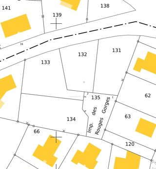  Terrain � vendre 630 m�