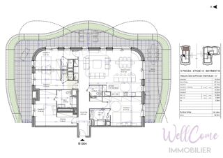  Appartement � vendre 5 pi�ces 161 m�