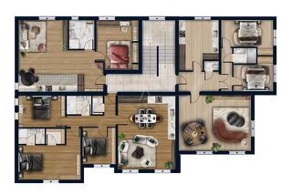  Appartement � vendre 3 pi�ces 79 m�