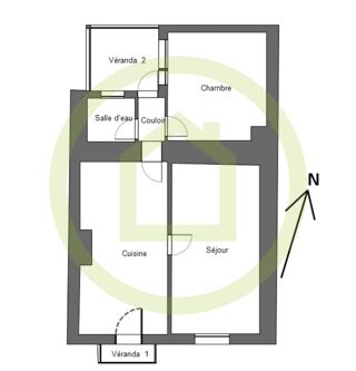  Maison � vendre 3 pi�ces 52 m�