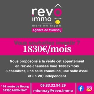  Appartement  vendre 4 pices 53 m