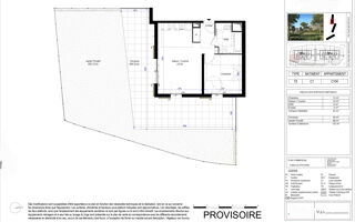  Appartement à vendre 2 pièces 45 m²