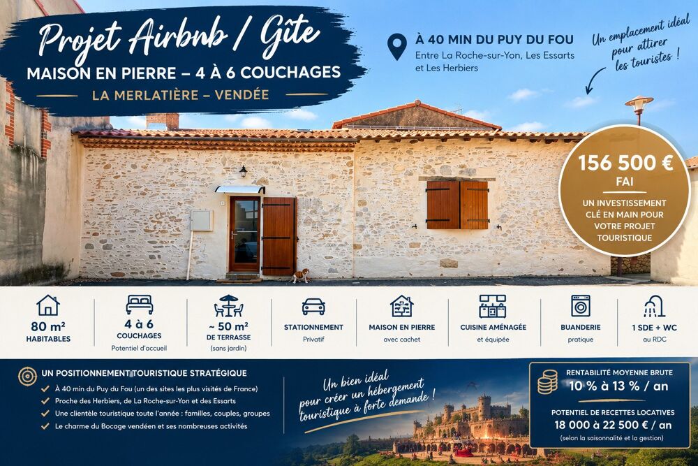 Vente Maison Maison La merlatiere